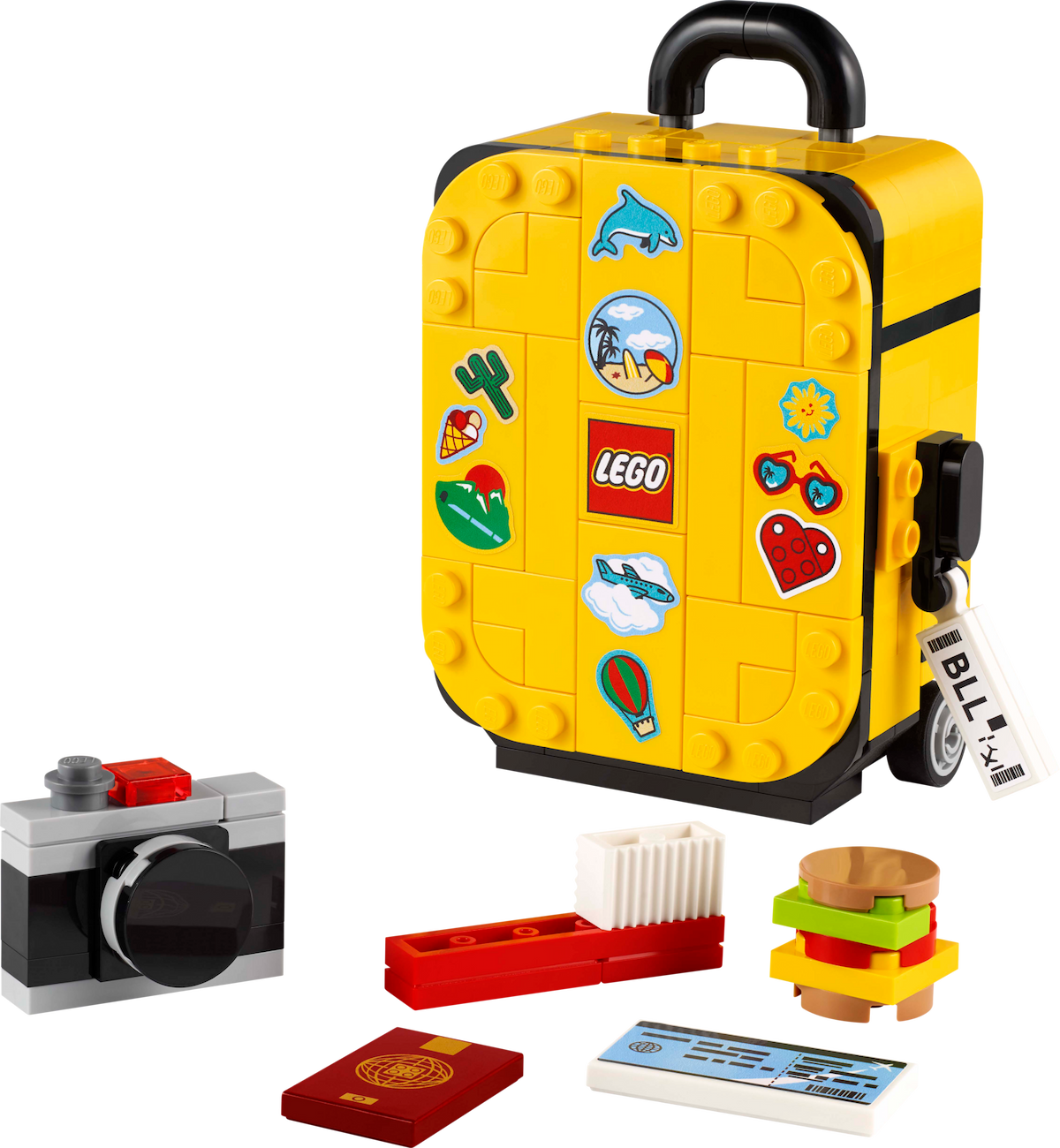 Yellow Travel Suitcase