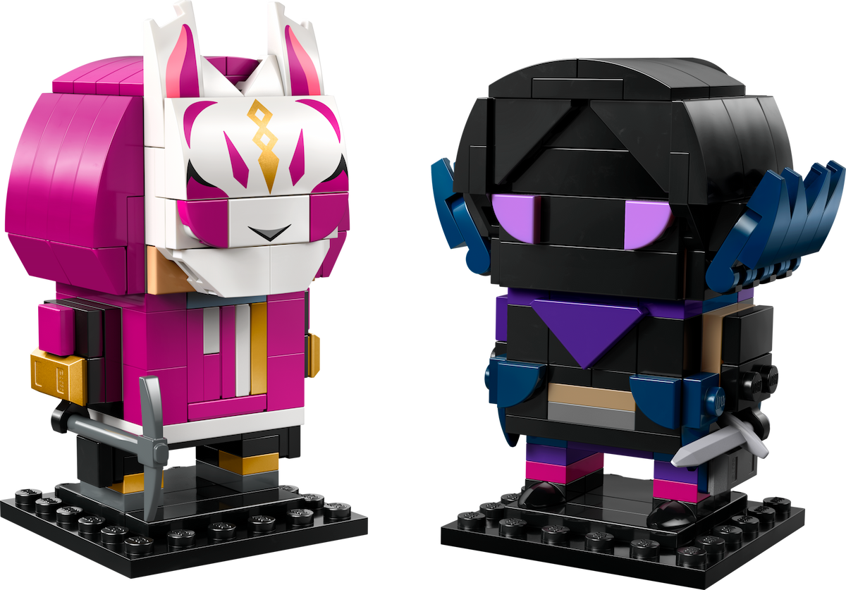 Drift & Raven Figures LEGO Brickheadz set (#40884-1, 2025)