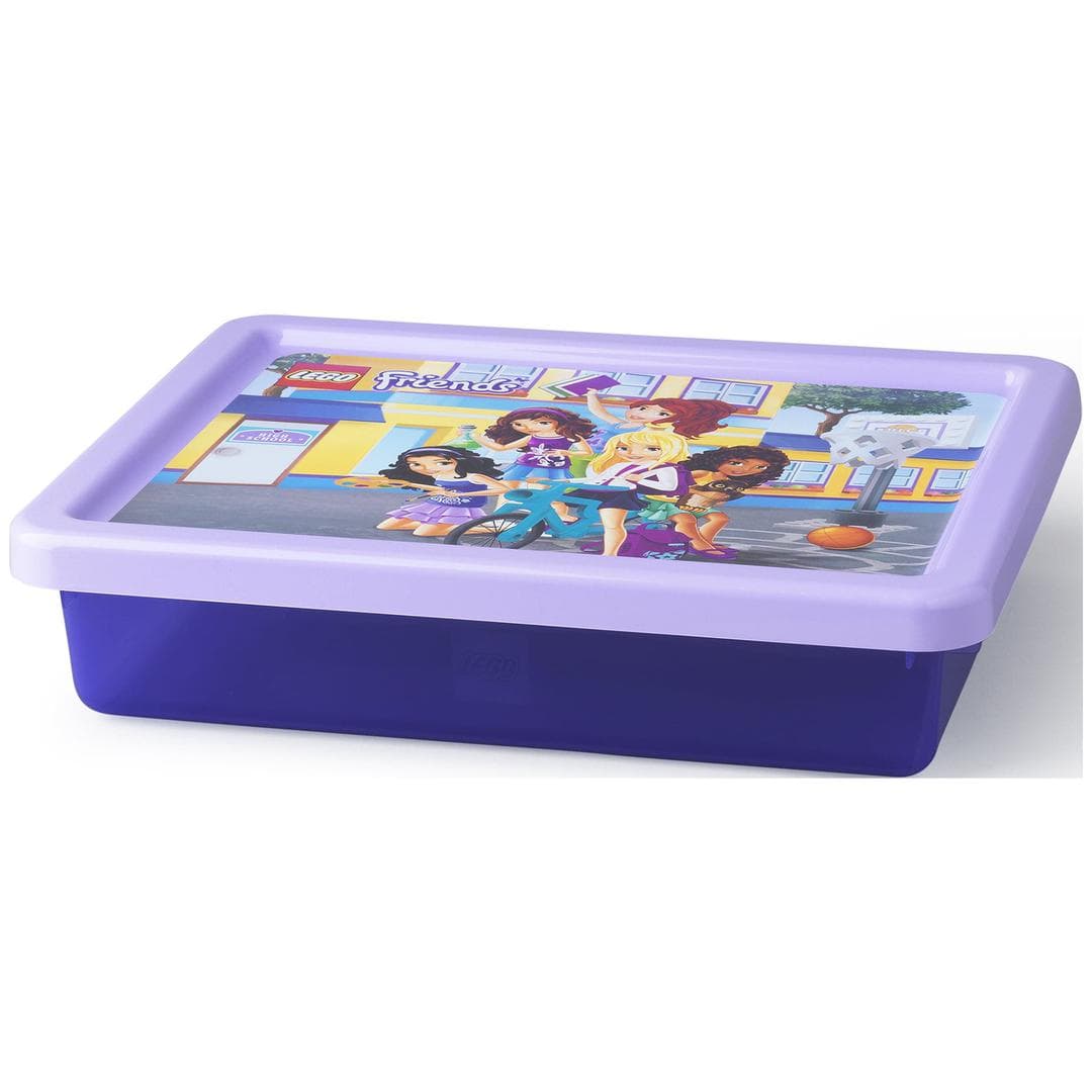 Storage Box Small with Friends Print LEGO Storage set (#40921732-1, 2017)