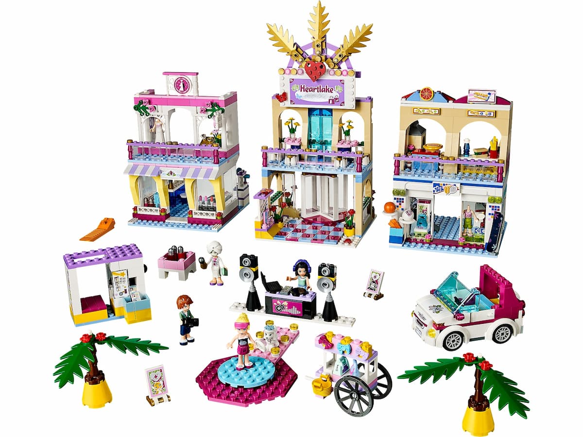 Heartlake Shopping Mall LEGO set (#41058-1, 2014)