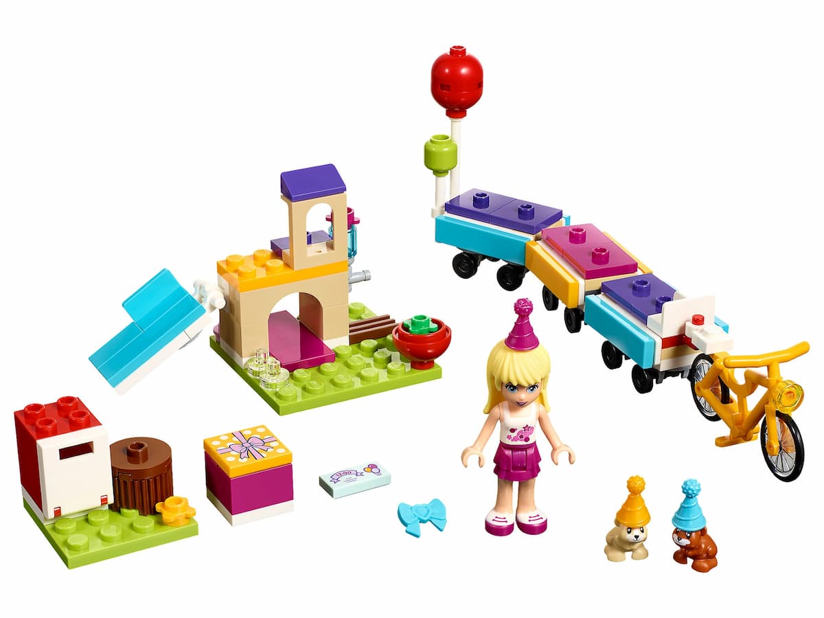 Party Train LEGO Friends set (#41111-1, 2016)