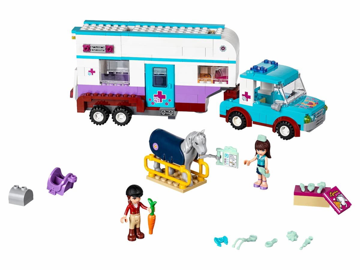 Horse Vet Trailer LEGO set (#41125-1)