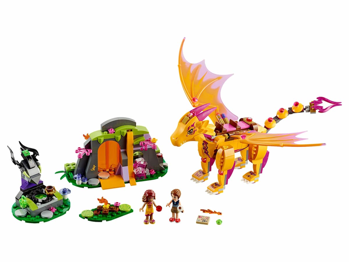 Fire Dragon's Lava Cave LEGO set (#41175-1)
