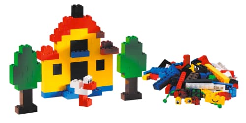 Regular & Transparent Bricks LEGO set (#4119-1)