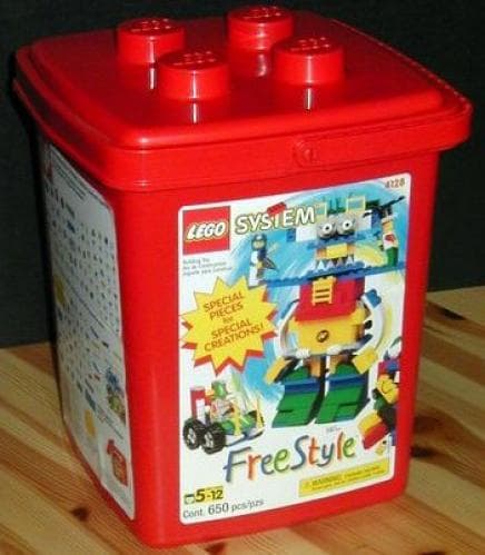 XL Freestyle Bucket LEGO set (#4128-1, 1997)