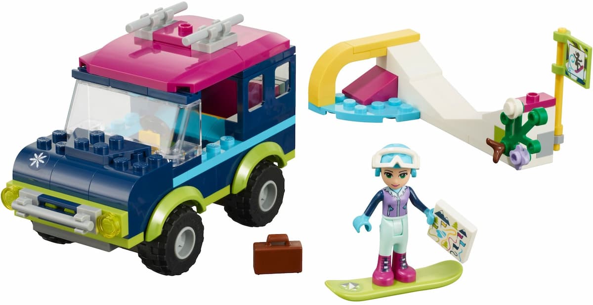 Snow Resort Off-Roader LEGO Friends set (#41321-1, 2017)