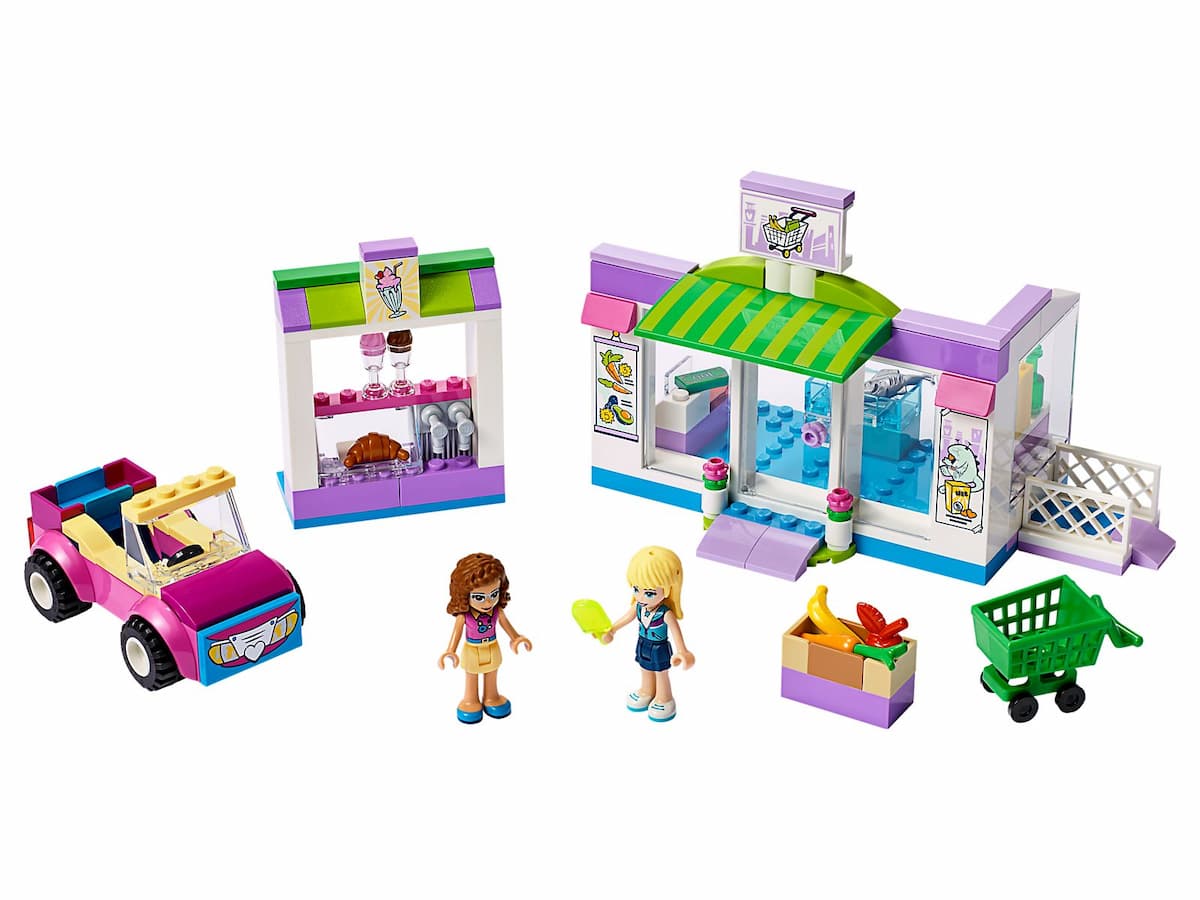 Heartlake City Supermarket LEGO Friends set (#41362-1, 2019)