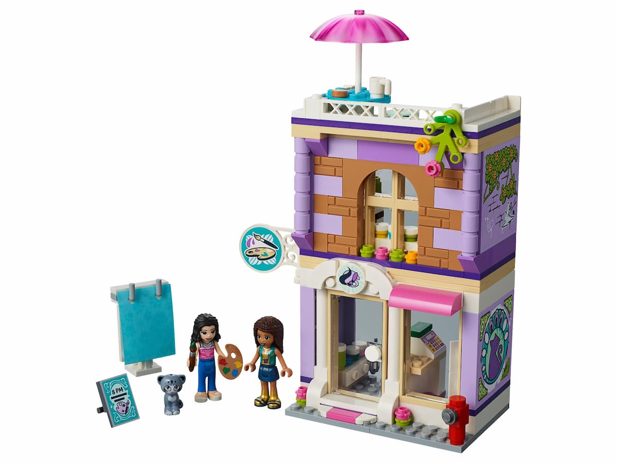Emma's Art Studio LEGO set (#41365-1, 2019)