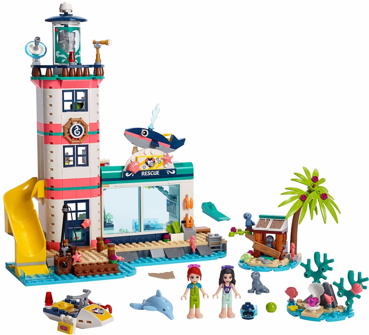 Lighthouse Rescue Center LEGO set (#41380-1)