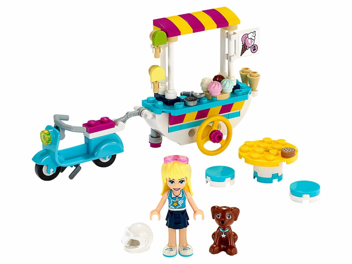Ice Cream Cart LEGO Friends set (#41389-1, 2020)