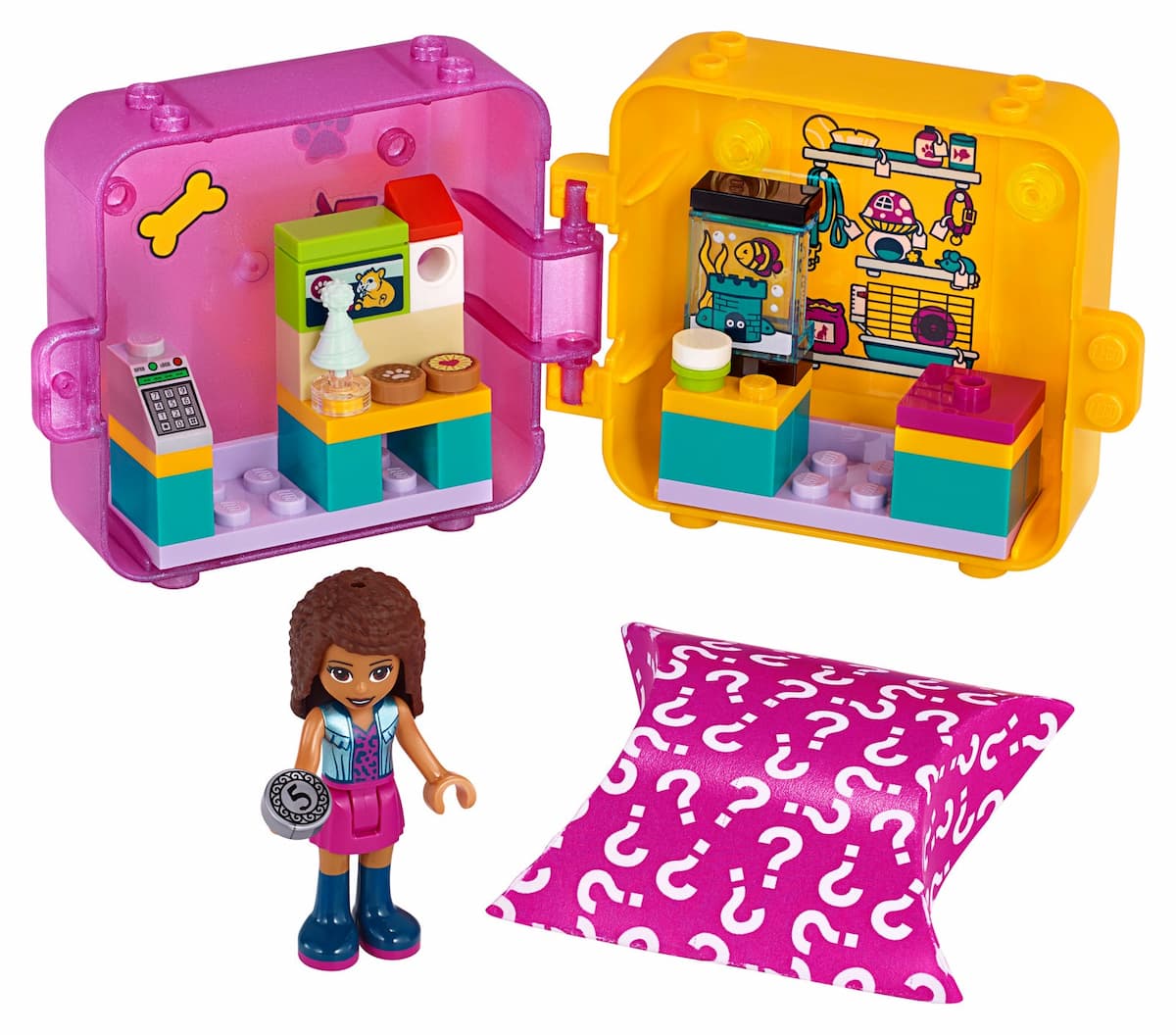 Andrea's Shopping Play Cube