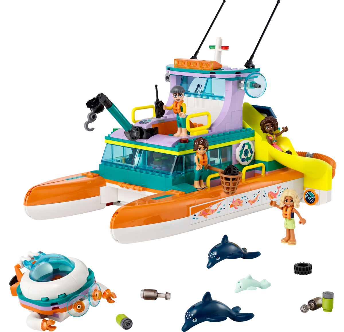 Sea Rescue Boat LEGO set (#41734-1)