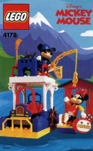 Mickey's Fishing Adventure LEGO set (#4178-1)