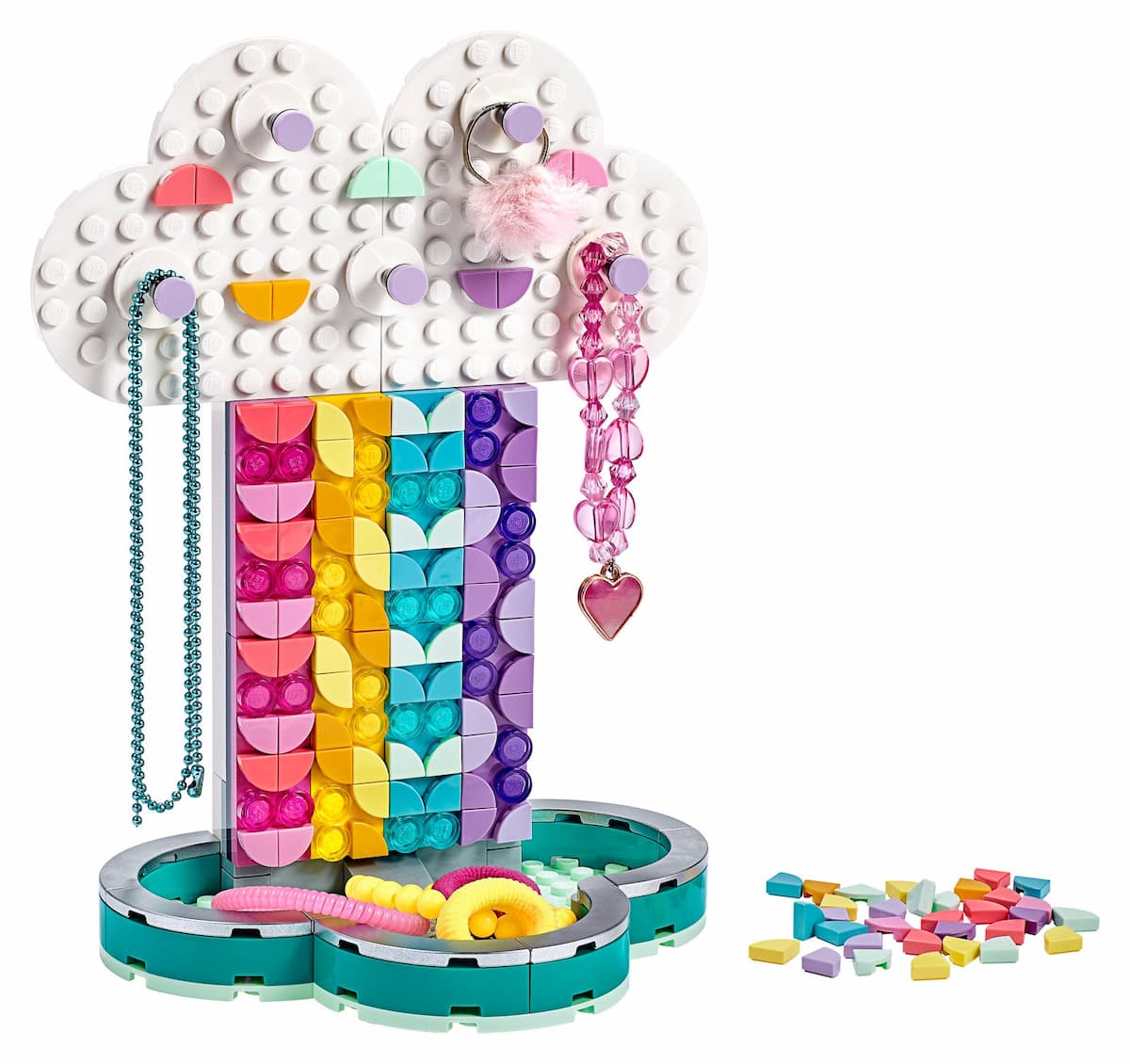 Rainbow Jewelry Stand LEGO set (#41905-1)