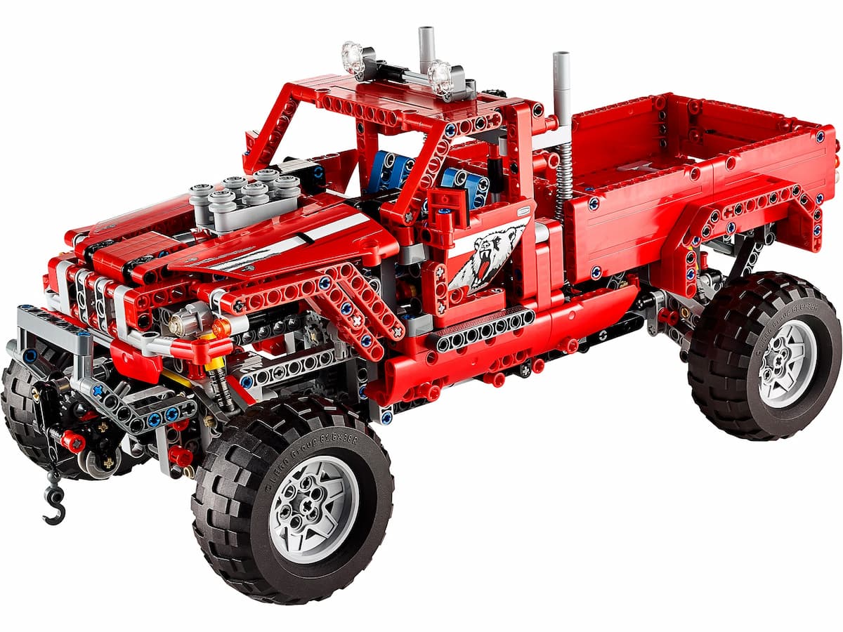 Customized Pick up Truck LEGO set (#42029-1, 2014)