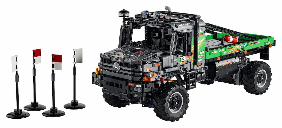 4x4 Mercedes-Benz Zetros Trial Truck LEGO set (#42129-1, 2021)