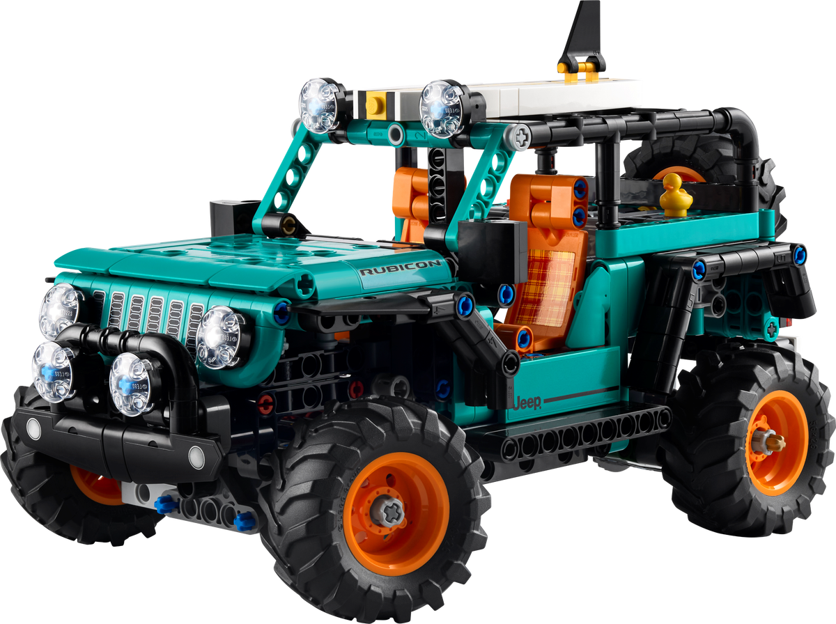 Jeep Wrangler Rubicon SUV LEGO Technic set (#42227-1, 2026)