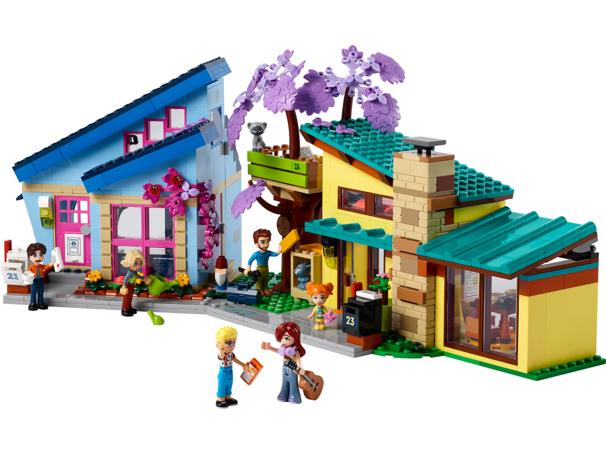 Olly's and Paisley's Family Homes LEGO set (#42620-1)