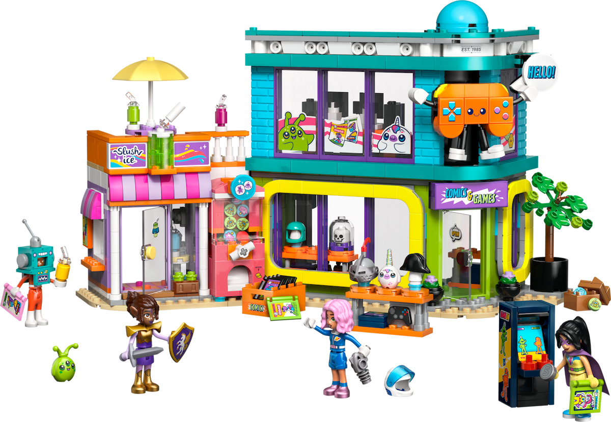 Comic Book and Game Store LEGO set (#42674-1)