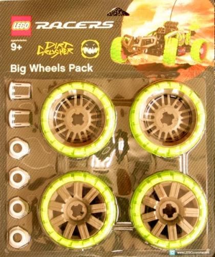 Big Wheels Pack Dirt Crusher (Green) LEGO set (#4286025-1)