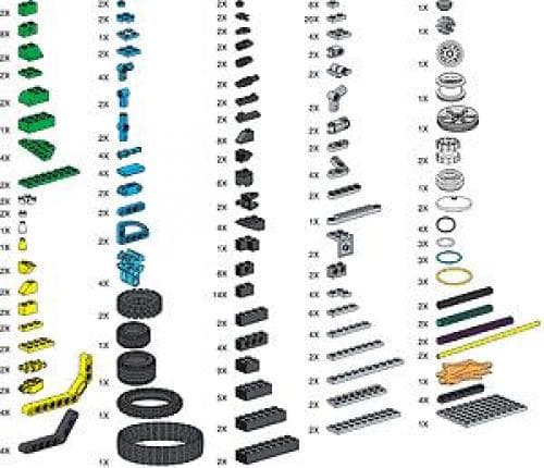 Antenna Pack for Dirt Crusher LEGO set (#4287082-1)