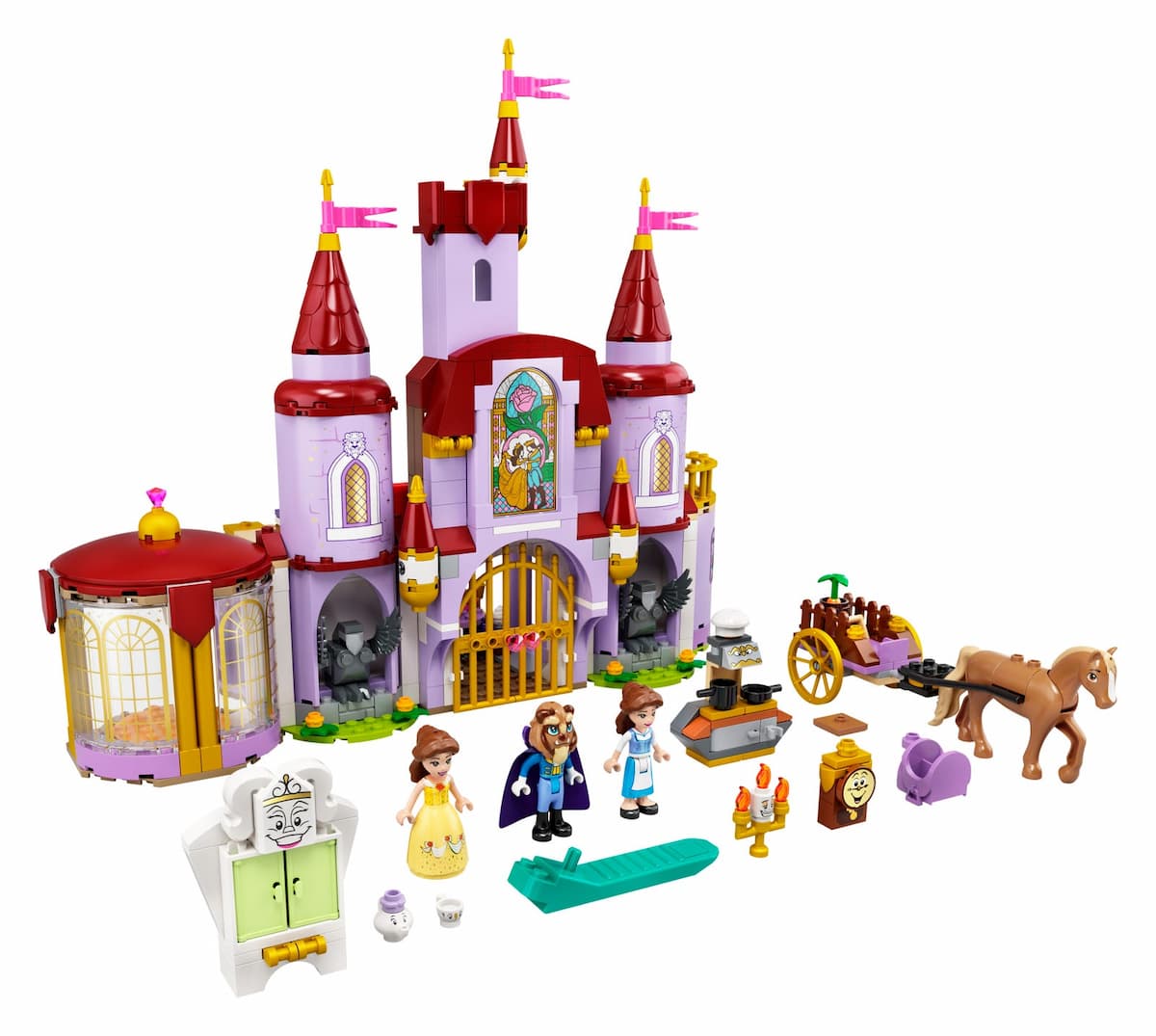 Belle and the Beast's Castle LEGO set (#43196-1)