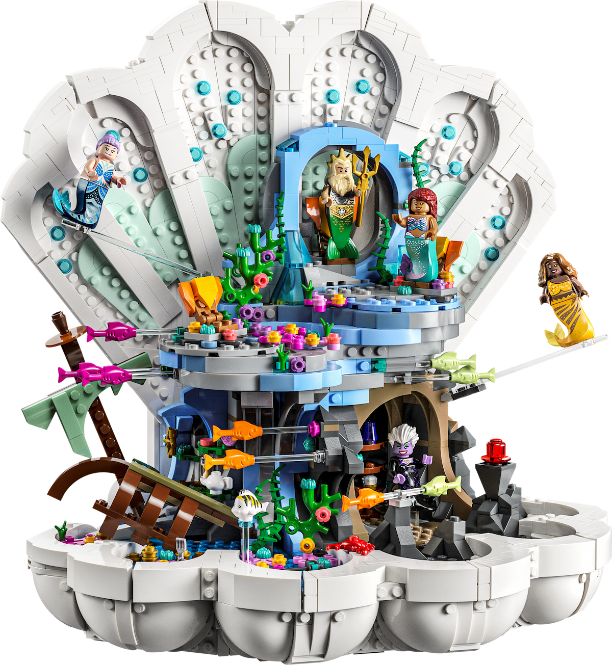 The Little Mermaid Royal Clamshell LEGO set (#43225-1)