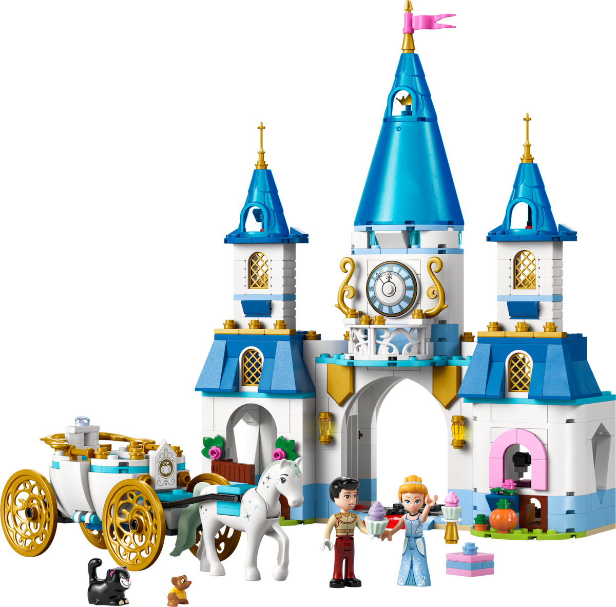 Cinderella's Castle & Horse Carriage LEGO set (#43275-1)
