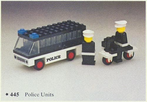 Police Units LEGO set (#445-1)