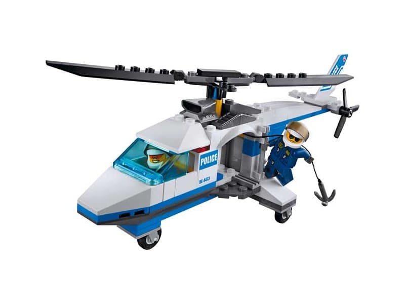 Police Helicopter LEGO set (#4473-1, 2012)