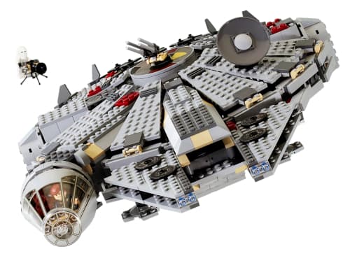 Millennium Falcon (Black Box Version) LEGO set (#4504-2, 2004)