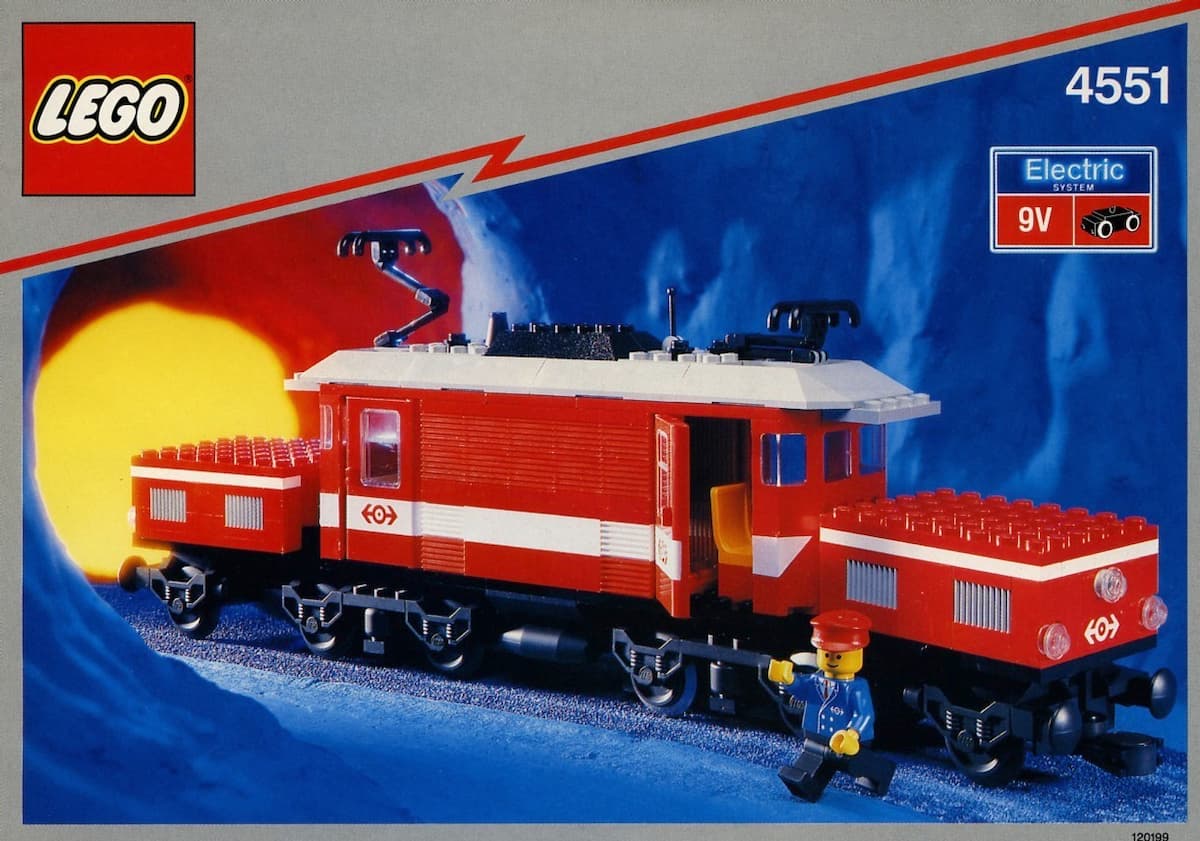 Crocodile Locomotive LEGO set (#4551-1)