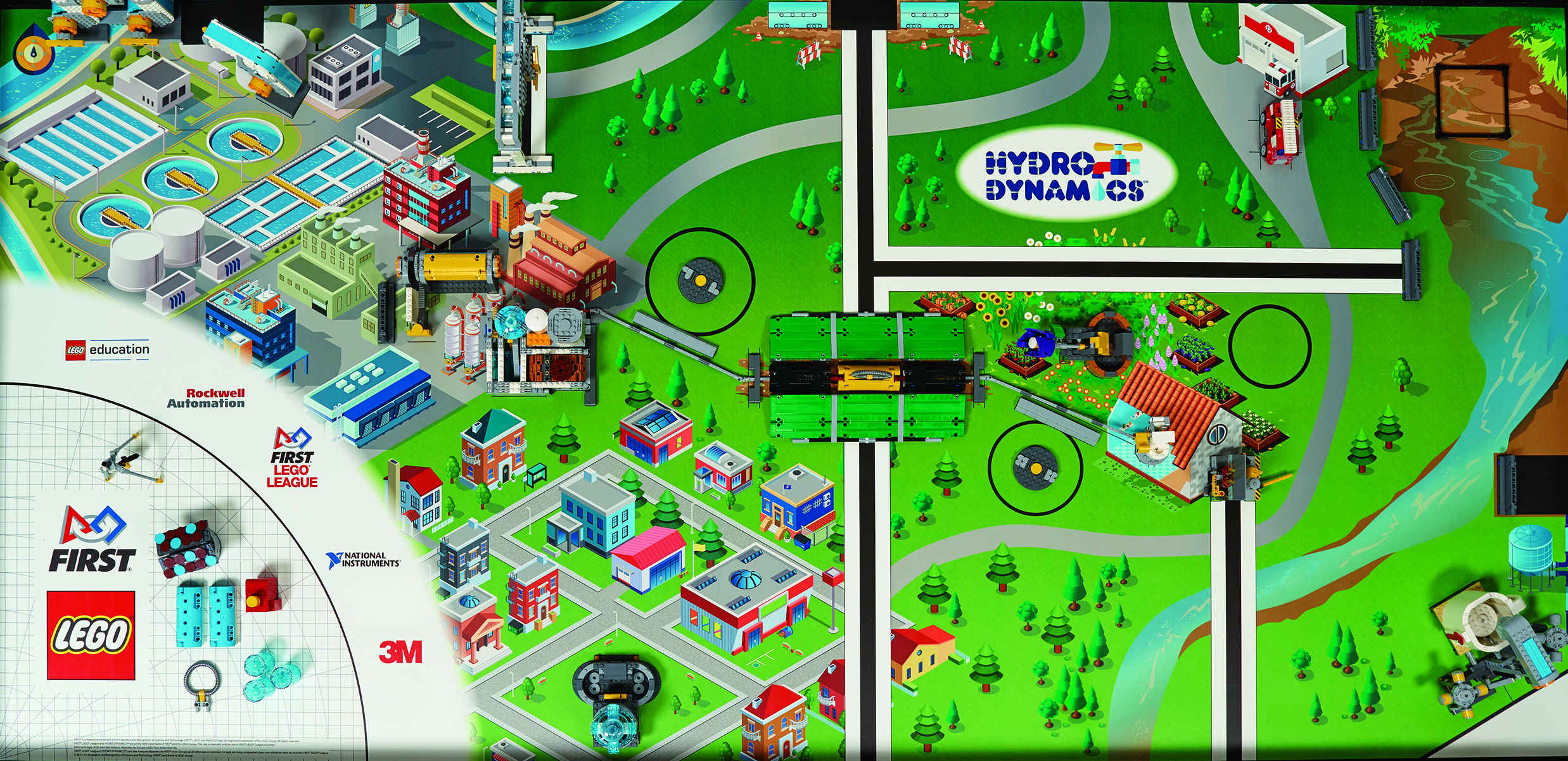 HYDRO DYNAMICS Challenge Kit LEGO set (#45804-1, 2017)