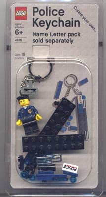 Police Key Chain LEGO set (#4676-1)
