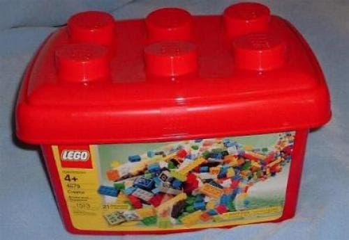 Bricks and Creations Tub (Bottom Tub and its contents only) LEGO set (#4679a-1)