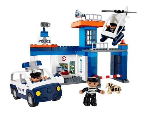 Police Station LEGO set (#4691-1, 2004)