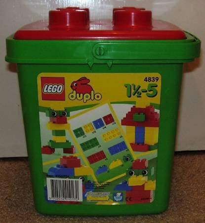Bucket LEGO set (#4839-1, 2000)