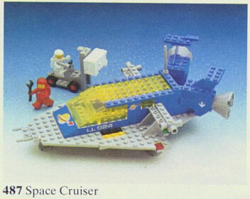 Space Cruiser LEGO set (#487-1, 1979)