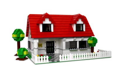 Building Bonanza LEGO set (#4886-1)