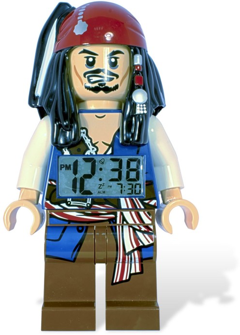 Jack Sparrow Alarm Clock LEGO set (#5000144-1)
