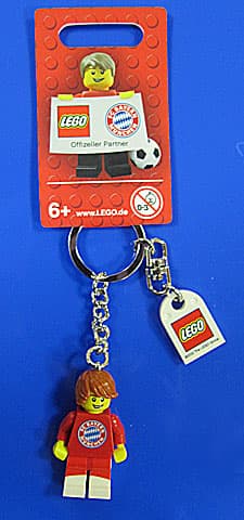 FC Bayern Key Chain (Dark Orange Hair)