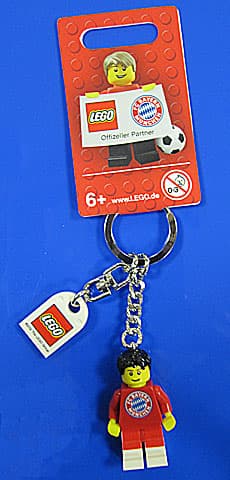 FC Bayern Key Chain (Black Hair)