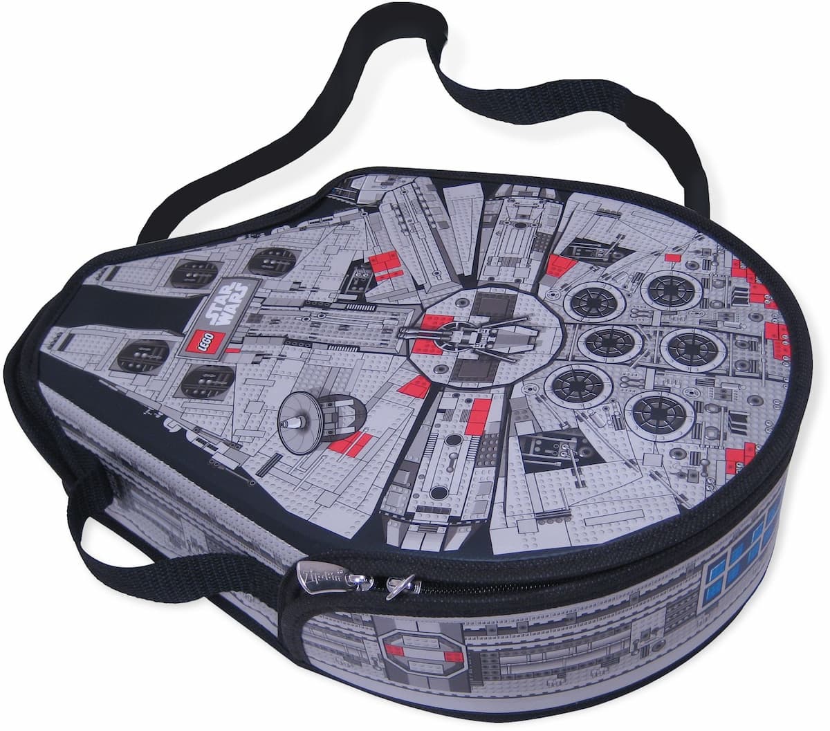 Star Wars ZipBin Millennium Falcon Messenger Bag