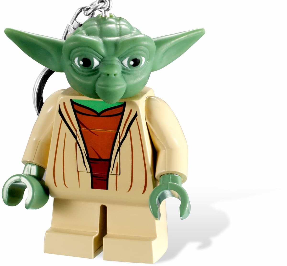 Yoda Key Light LEGO Key Chain set (#5001310-1, 2012)