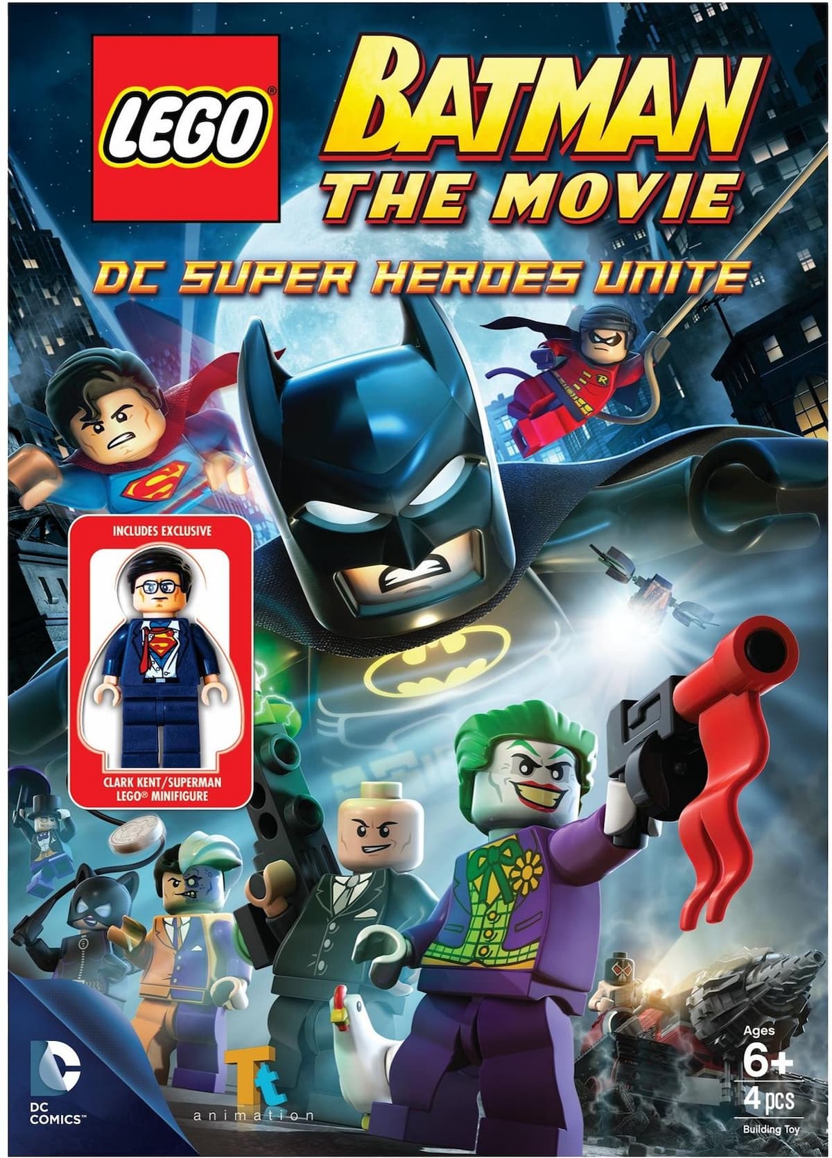 DC - Batman The Movie - DC Super Heroes Unite (DVD) LEGO set (#5002202-1)