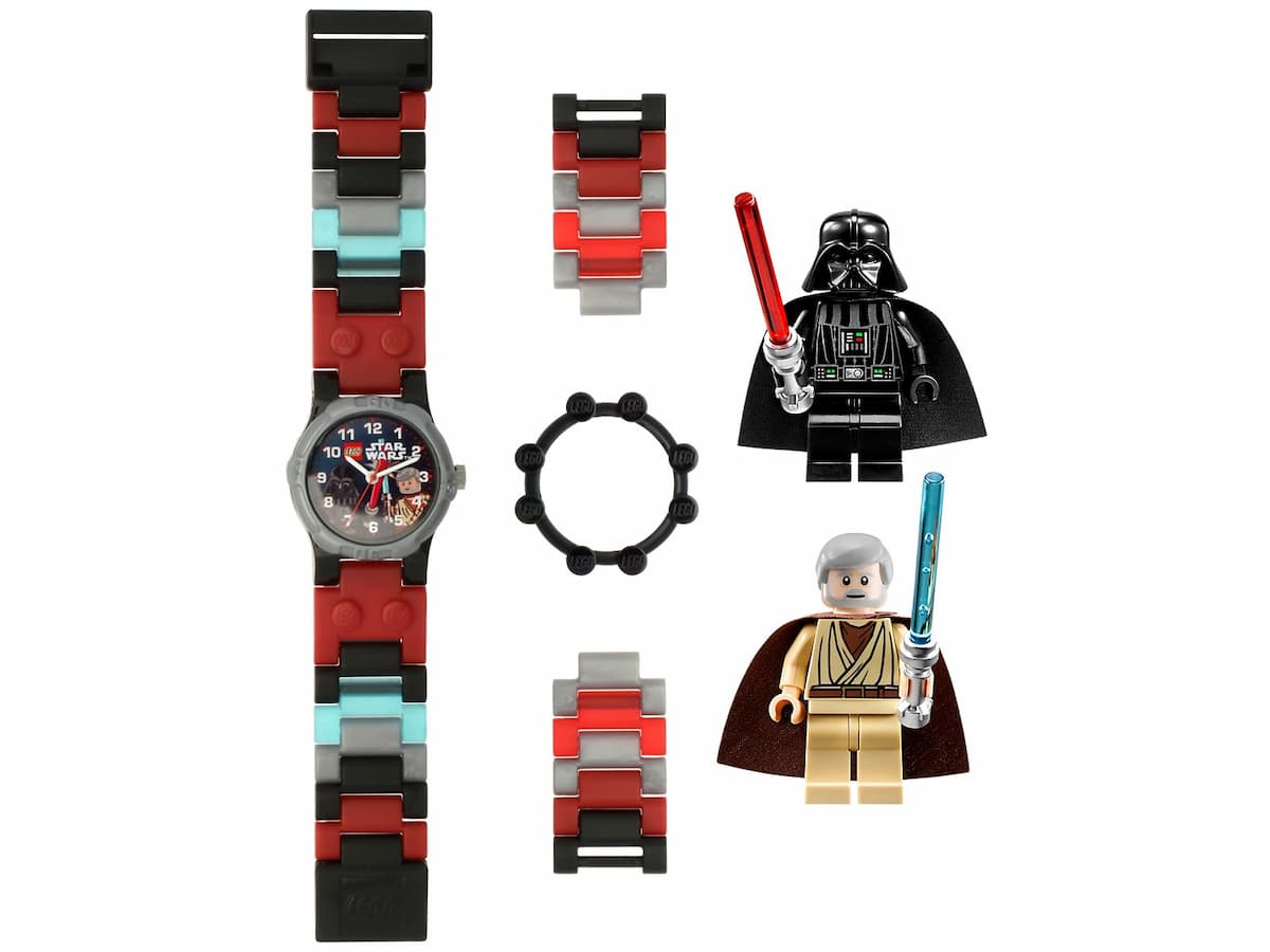 Darth Vader vs Obi-Wan Buildable Watch with Toy