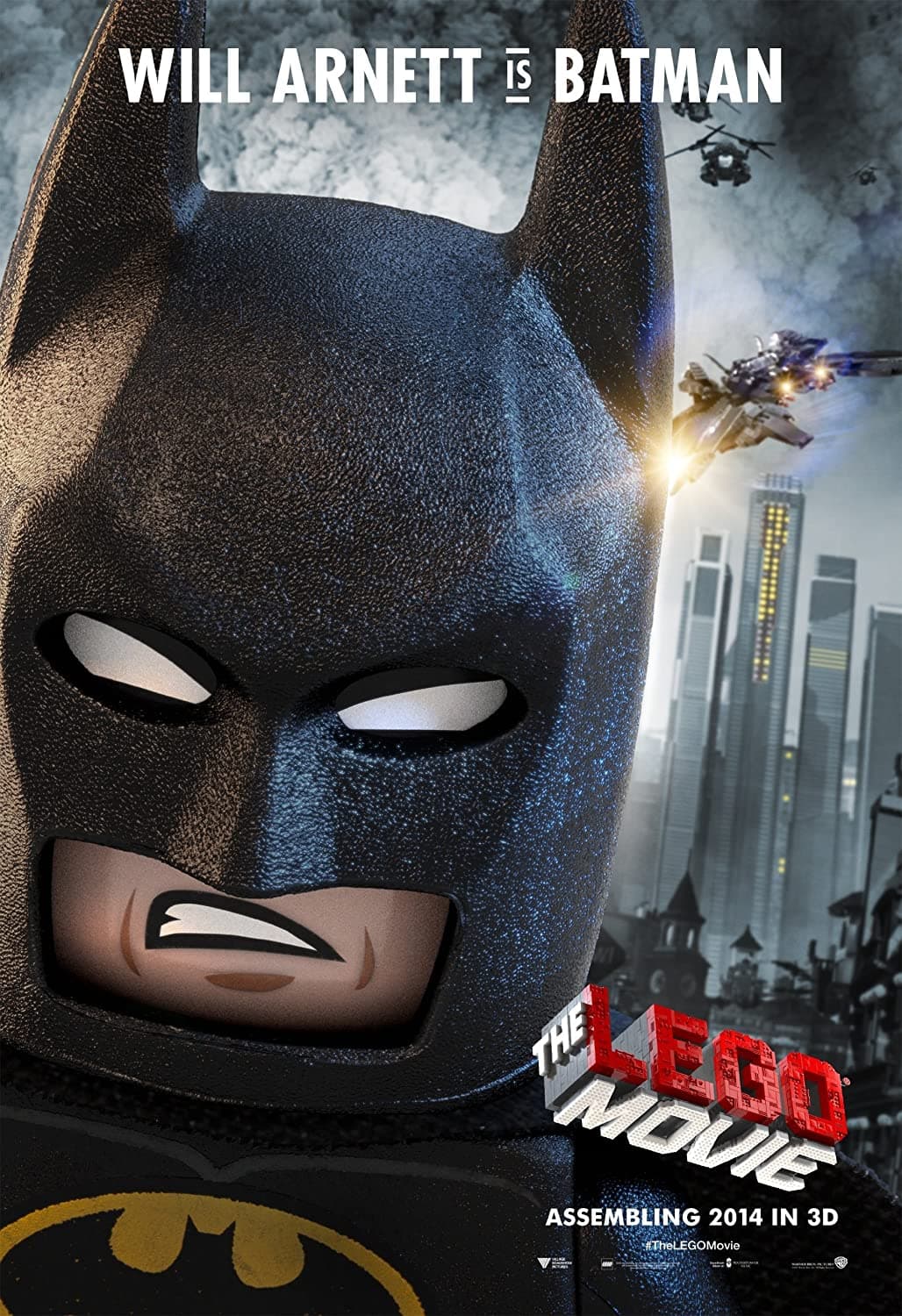The LEGO Movie: Will Arnett is Batman Poster LEGO set (#5003805-1)