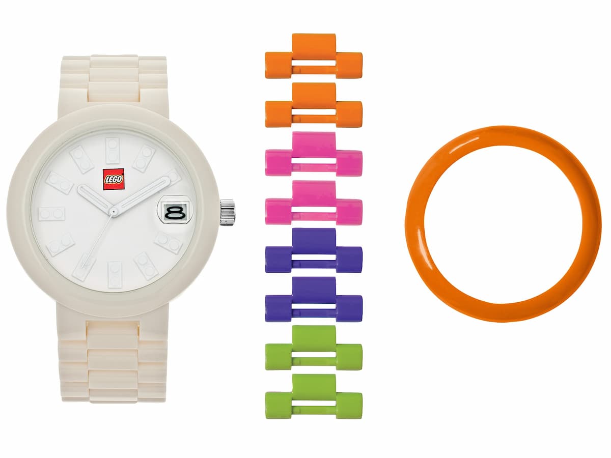 Brick White Adult Watch