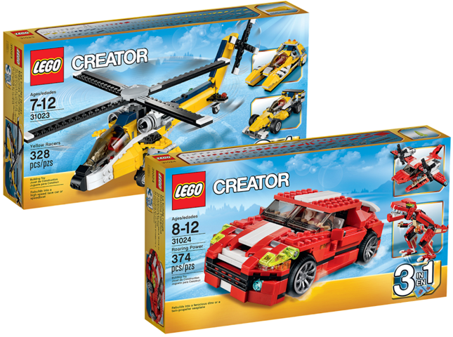 Creator 3-in-1 Vehicles Collection LEGO Creator 3-in-1 set (#5004190-1, 2014)