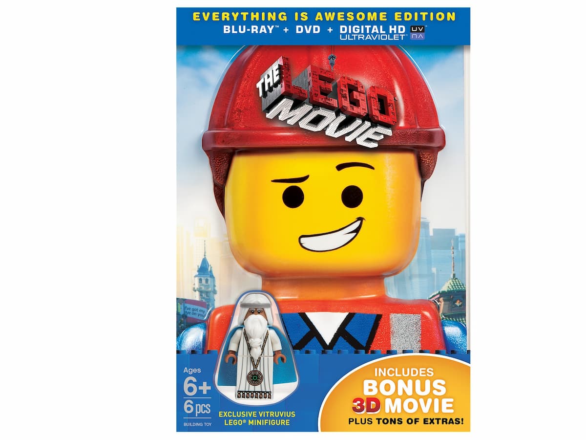 The LEGO Movie: Everything Is Awesome Edition (Blu-Ray + DVD + Digital) LEGO set (#5004238-1)